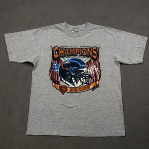 Vintage 2001 Chicago Bears NFC Central Division Champions Boys 14/16 Youth Kids